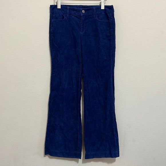 J. Crew Pants - J. Crew Blue Corduroy Wide Leg Pants
